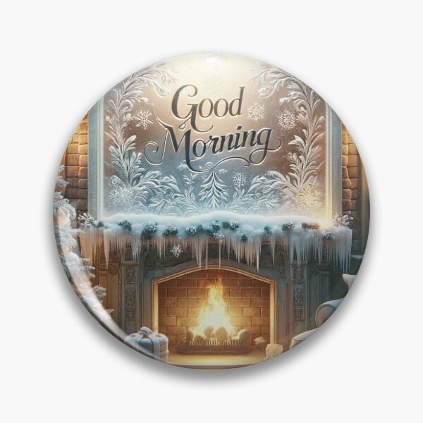 Artikelvorschau, „Yuletide Hearth: Ein gemütlicher Wintermorgen“ entworfen und verkauft von APARTAI EU.