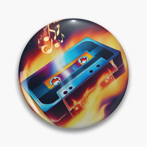 Item preview, Burning Cassette designed and sold by TakeThis4.