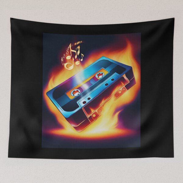 Item preview, Burning Cassette designed and sold by TakeThis4.