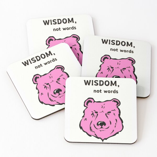Item preview, Wisdom not words designed and sold by Thedigital91.
