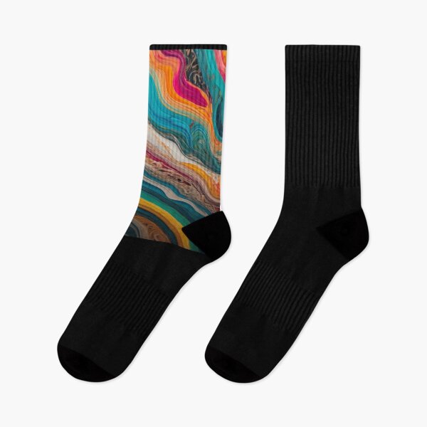 Aperçu de l'œuvre Motifs colorés créée et vendue par UniqueArtsOnly.