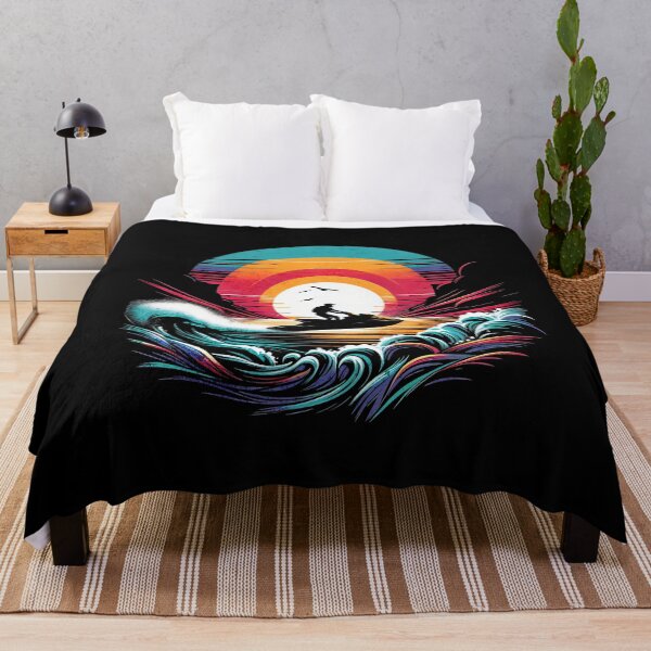 Item preview, Retro Sunset Jetski Design designed and sold by RedDesignSyc.