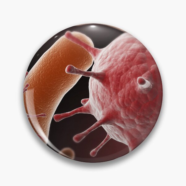Item preview, STK701449H-Abstract image of virus and bacteria. designed and sold by StocktrekImages.