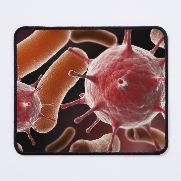 Item preview, STK701449H-Abstract image of virus and bacteria. designed and sold by StocktrekImages.