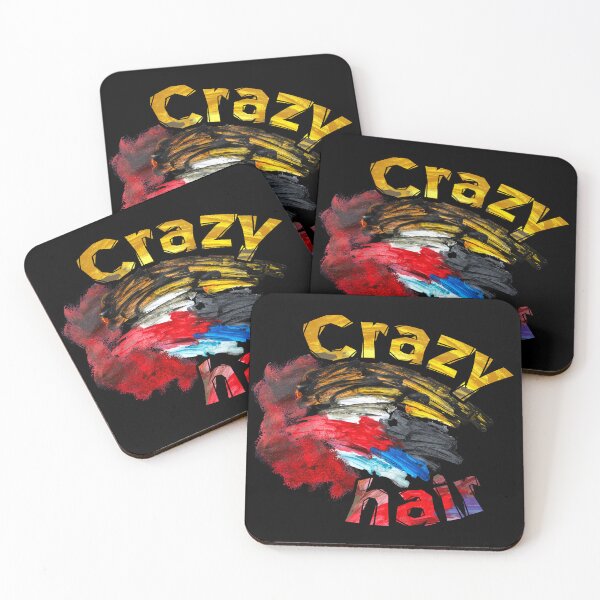 Item preview, Crazy hair painting - funky hair coloring designed and sold by YourMaps.