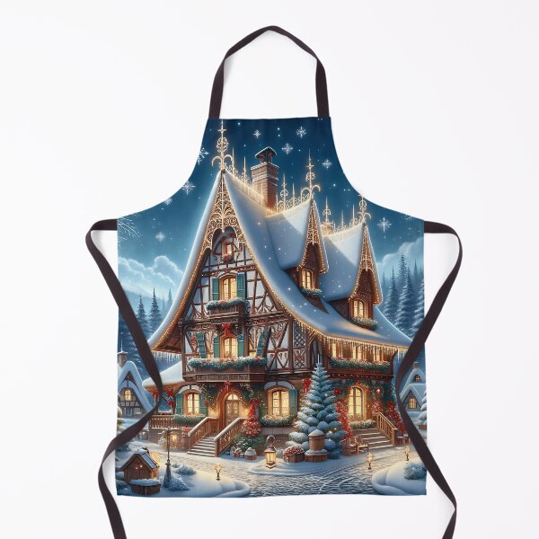 Item preview, Elvish Christmas Cottage designed and sold by FriskyLemur.