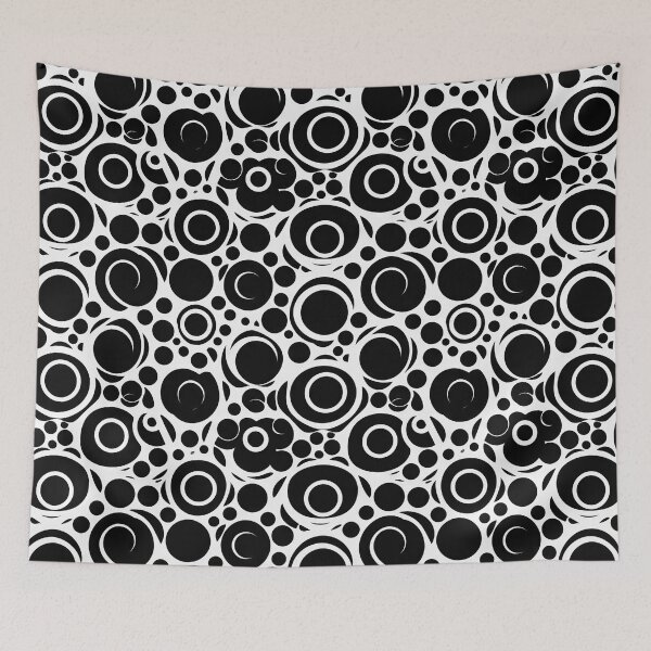 Item preview, Harmony in Monochrome: Joyful Circles of Precision designed and sold by NeavesPhoto.