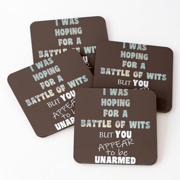 Item preview, Funny Debate I Was Hoping For A Battle Of Wits But You Appear Unarmed Sarcastic designed and sold by tamdevo1.