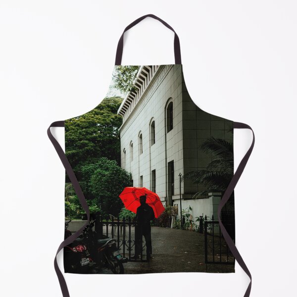 Item preview, Monsoon Mosaic: Man with Orange Umbrella designed and sold by infinara.