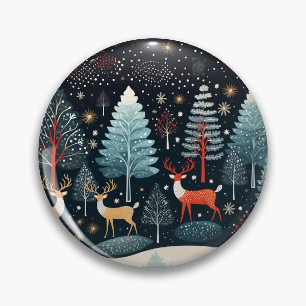 Item preview, Stylish Nordic Christmas scene designed and sold by Beso75.
