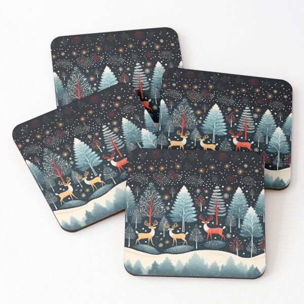 Item preview, Stylish Nordic Christmas scene designed and sold by Beso75.