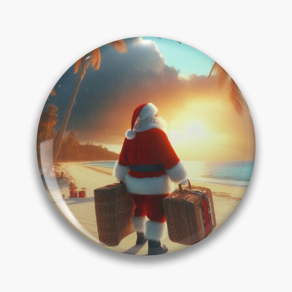 Item preview, Santa Claus is on vacation designed and sold by TaPaVu.