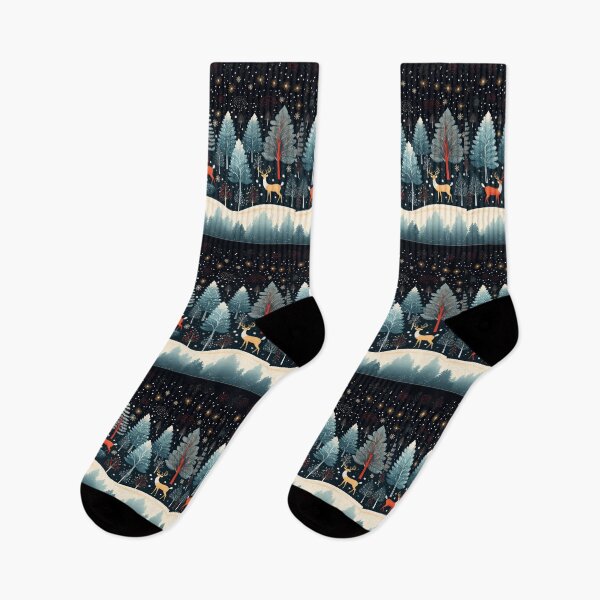 Item preview, Stylish Nordic Christmas scene designed and sold by Beso75.