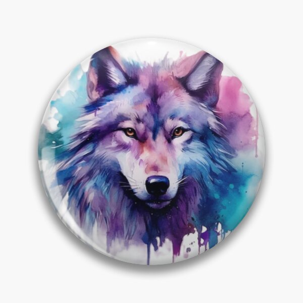 Item preview, The rainbow wolf designed and sold by Dyan4.