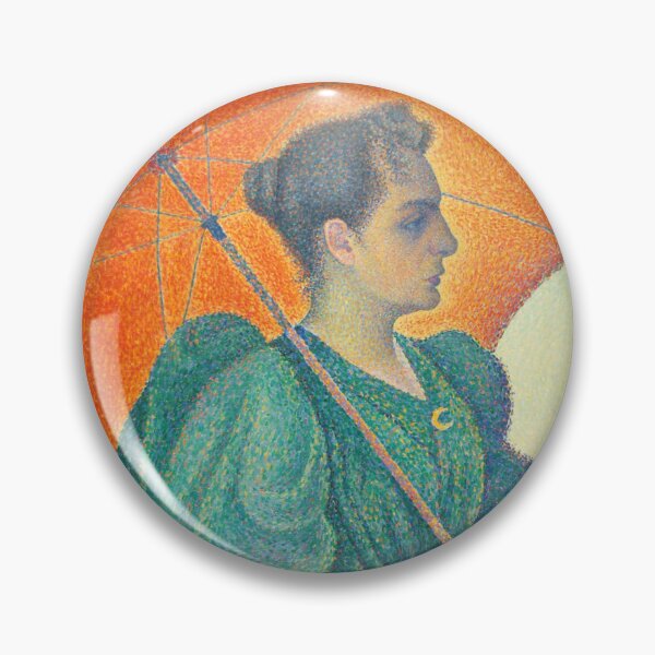 Item preview, HD. Woman with umbrella, Paul Signac. HIGH DEFINITION designed and sold by MINDTHECHERRY.