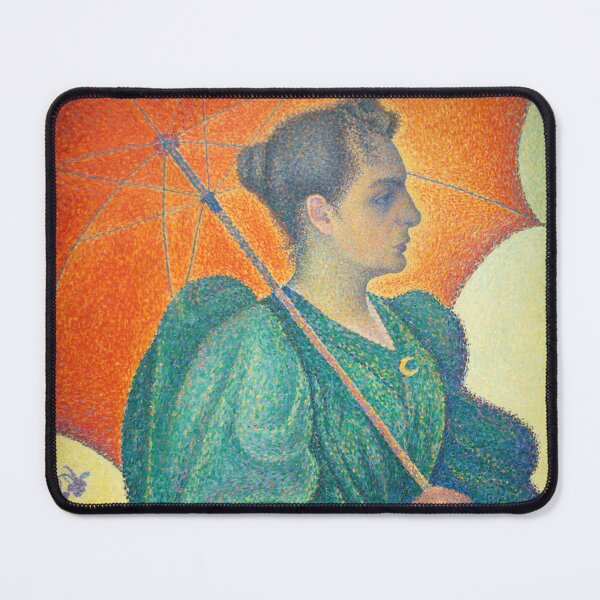 Item preview, HD. Woman with umbrella, Paul Signac. HIGH DEFINITION designed and sold by MINDTHECHERRY.