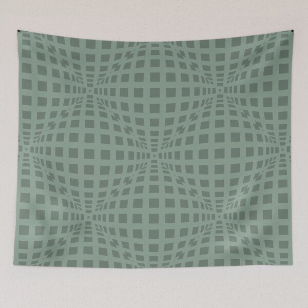 Item preview, Diamond Mesh Warp in Sage Leaf designed and sold by PaisleyMcNoodle.