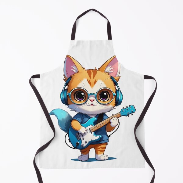 Item preview, World cat day playing the guitar designed and sold by wplamkung.
