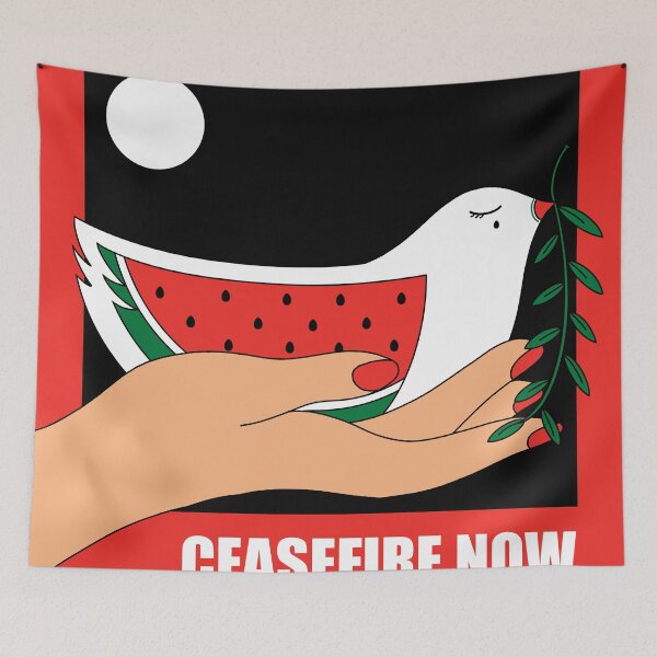 Item preview, Ceasefire Now designed and sold by Roshi-R.