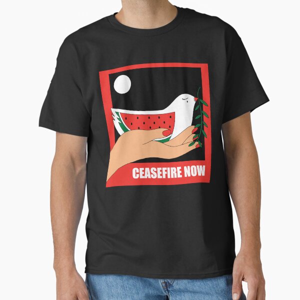Item preview, Ceasefire Now designed and sold by Roshi-R.