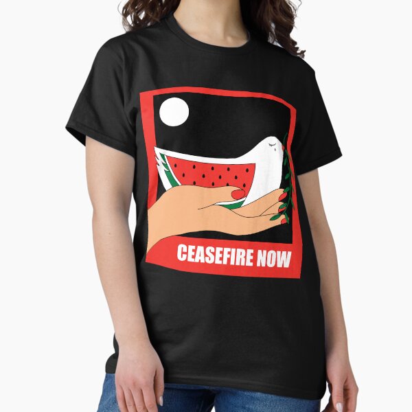 Item preview, Ceasefire Now designed and sold by Roshi-R.