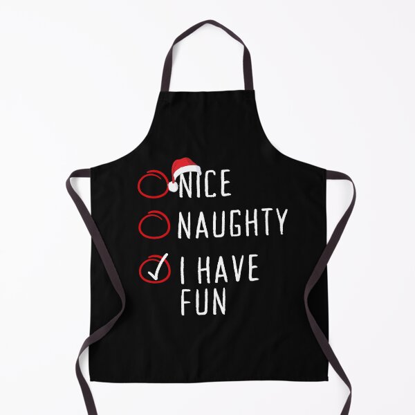 Item preview, Nice Naughty I Have Fun Christmas List Xmas Santa Claus designed and sold by Artisticlions-A.