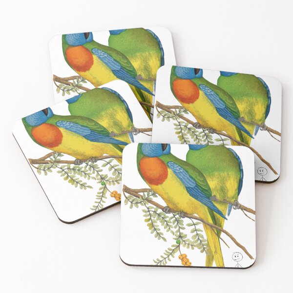 Item preview, Love and Parrots designed and sold by MayDodo.