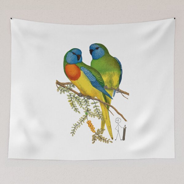 Item preview, Love and Parrots designed and sold by MayDodo.