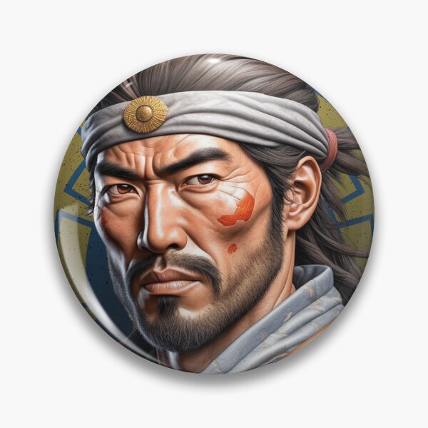Artikelvorschau, Berühmter Samurai - Hattori Hanzō entworfen und verkauft von GarmentMonkeyCo.