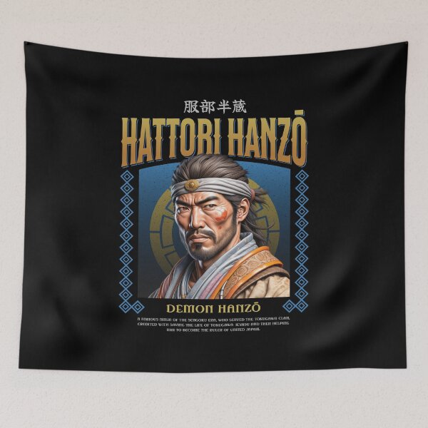 Item preview, Famous Samurai - Hattori Hanzō designed and sold by GarmentMonkeyCo.