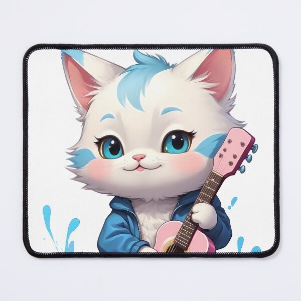 Item preview, World cat day playing the guitar designed and sold by wplamkung.