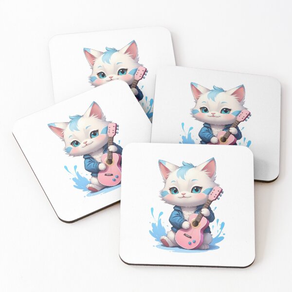 Item preview, World cat day playing the guitar designed and sold by wplamkung.
