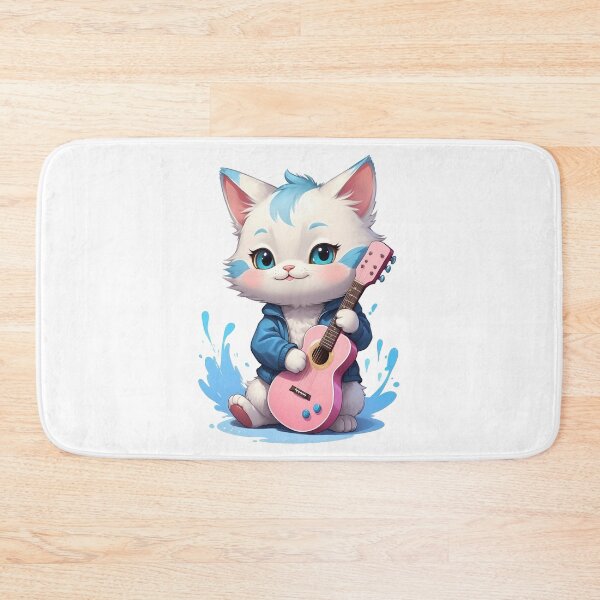 Item preview, World cat day playing the guitar designed and sold by wplamkung.