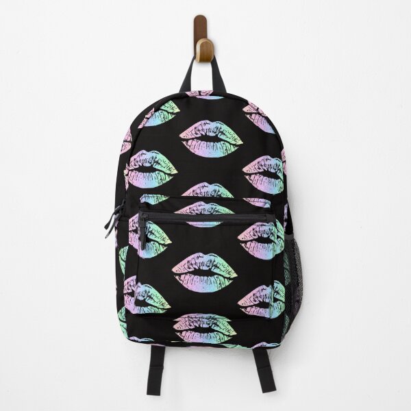 Item preview, Unicorn Pattern Kiss Lips designed and sold by LionessLove.