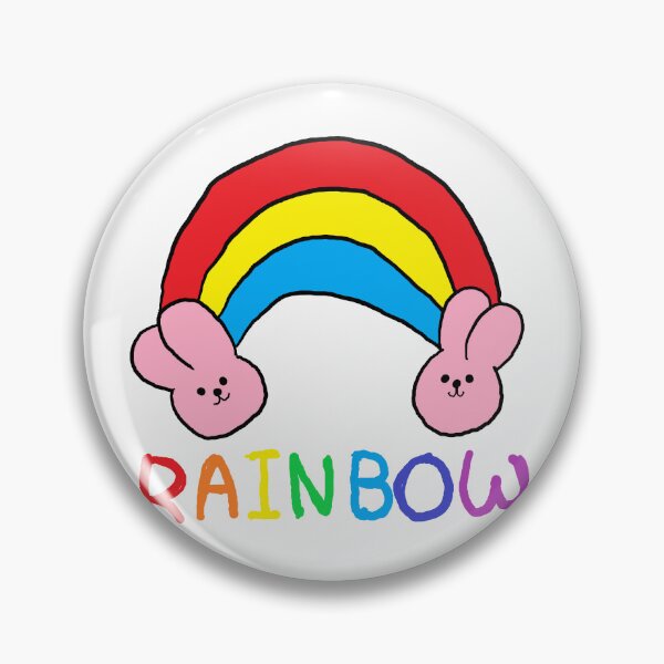 Item preview, rainbow rabbit designed and sold by zzzozzo.