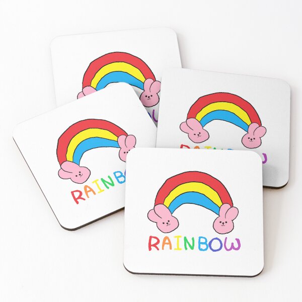 Item preview, rainbow rabbit designed and sold by zzzozzo.