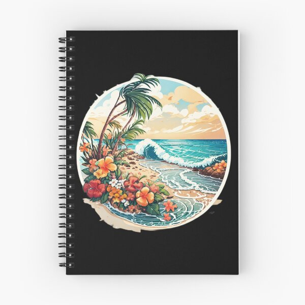 Item preview, Sun Lovers and Agitated Ocean - Hawaii Orchids designed and sold by NautiChic.