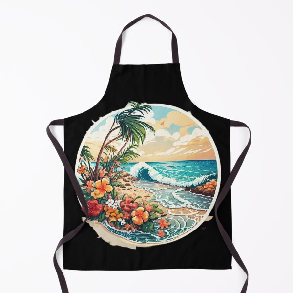 Item preview, Sun Lovers and Agitated Ocean - Hawaii Orchids designed and sold by NautiChic.