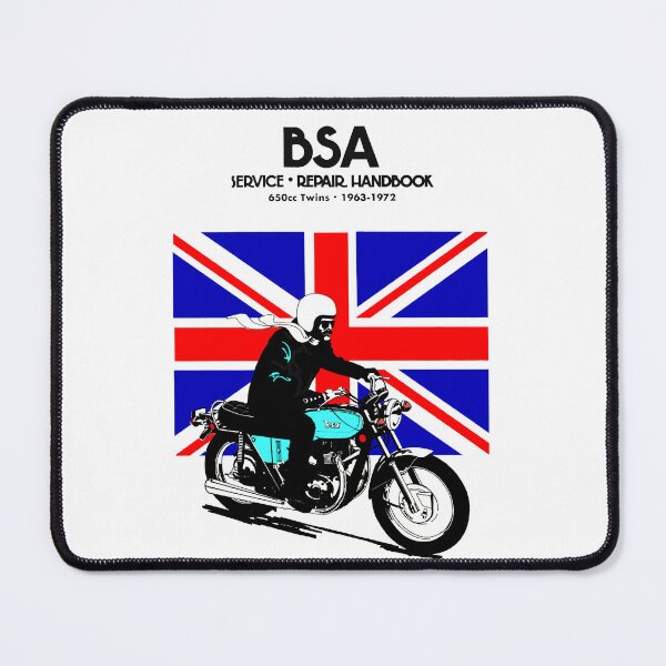 Item preview, Vintage BSA handbook cover designed and sold by Random Railways.