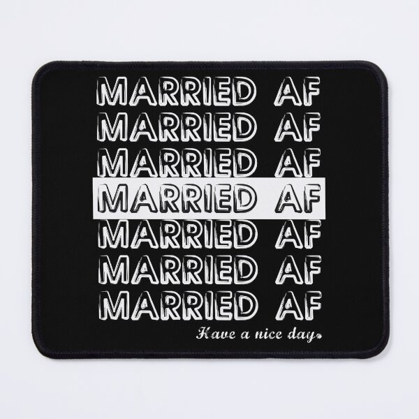 Item preview, Married AF designed and sold by Kackos.