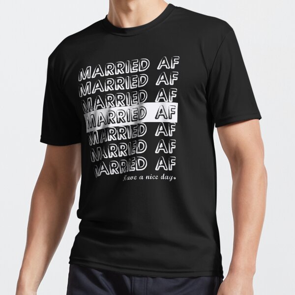 Item preview, Married AF designed and sold by Kackos.
