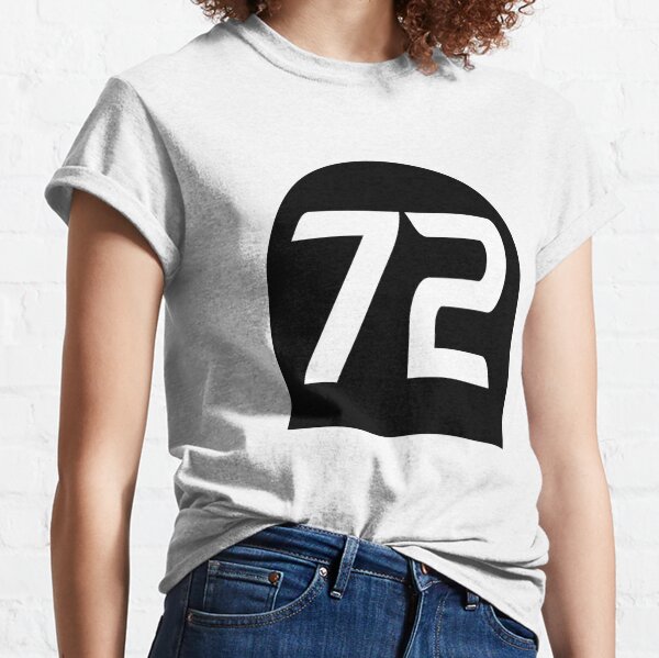 Number 72 T-Shirts for Sale