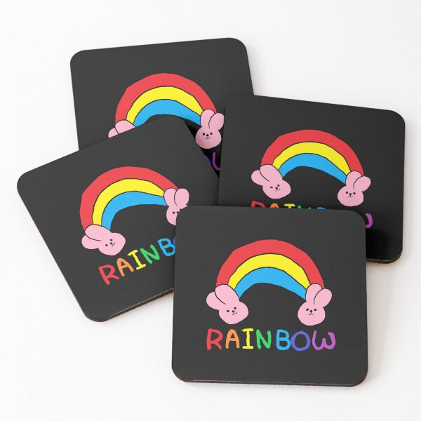 Item preview, rainbow rabbit designed and sold by zzzozzo.