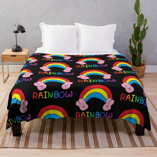 Item preview, rainbow rabbit designed and sold by zzzozzo.