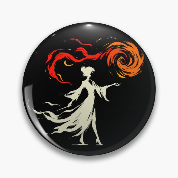 Item preview, DnD Fireball Ink Calligraphy Sorceress designed and sold by Truck Stop One.