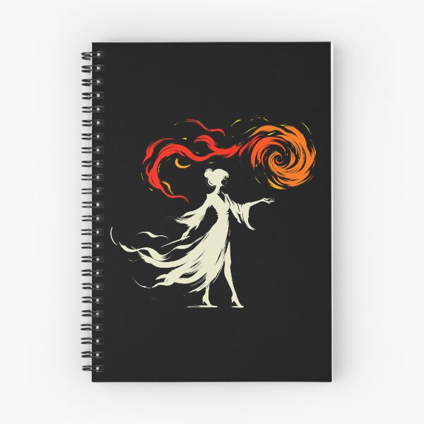 Item preview, DnD Fireball Ink Calligraphy Sorceress designed and sold by Truck Stop One.