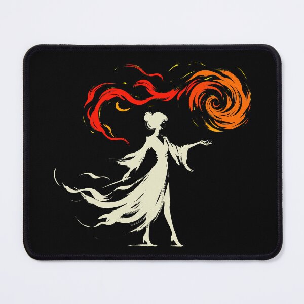 Item preview, DnD Fireball Ink Calligraphy Sorceress designed and sold by Truck Stop One.