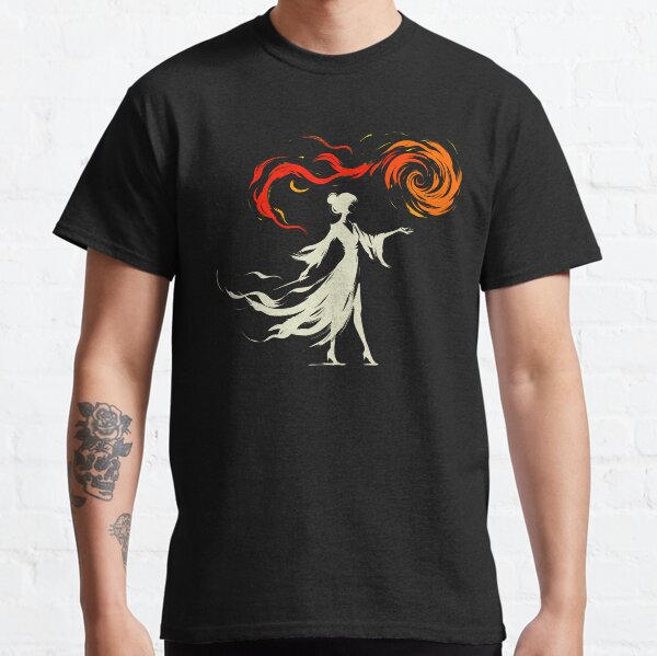 Item preview, DnD Fireball Ink Calligraphy Sorceress designed and sold by Truck Stop One.