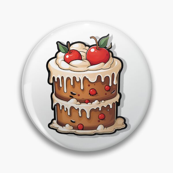 Item preview, Gingerbread Cake with Frosting and Candies designed and sold by marezino.