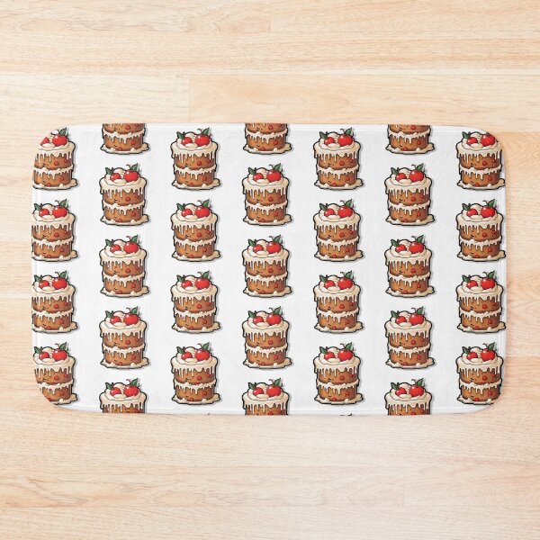 Item preview, Gingerbread Cake with Frosting and Candies designed and sold by marezino.